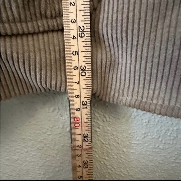 Jordache Vintage Corduroy Tan Blazer Two Button Sport Coat, 40R Preppy Academia - Picture 8 of 12